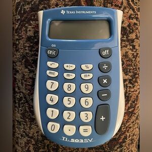 Texas Instruments TI-503 SV Basic Digital Pocket Calculator 2003 Still Works